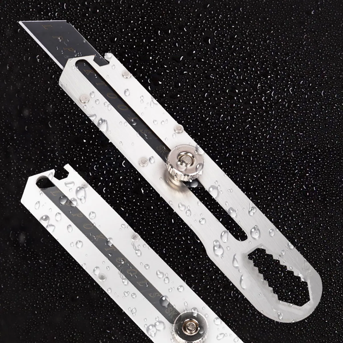 1 Set Multifunctional Stainless Steel Utility Knife Wallpaper Edge Cutting Tool