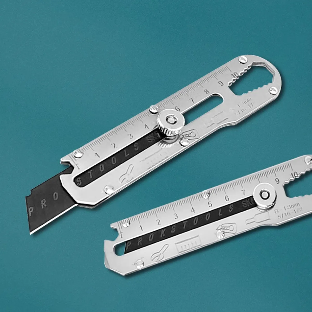 1 Set Multifunctional Stainless Steel Utility Knife Wallpaper Edge Cutting Tool