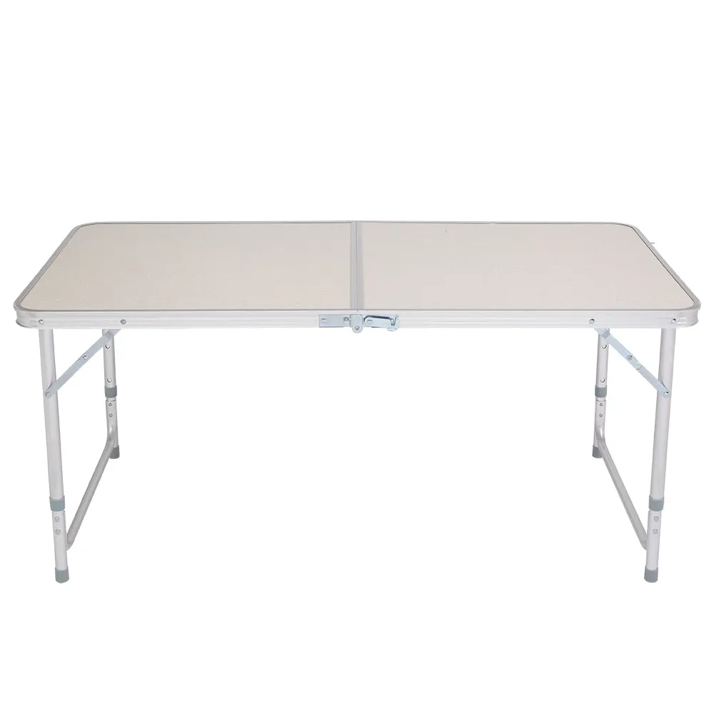 120 x 60 x 70 4Ft Portable Multipurpose Folding Table White