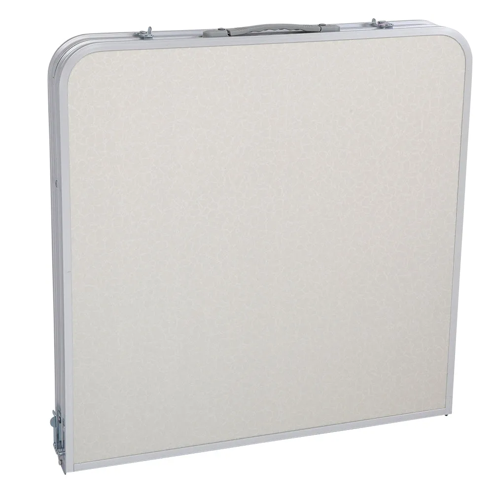 120 x 60 x 70 4Ft Portable Multipurpose Folding Table White