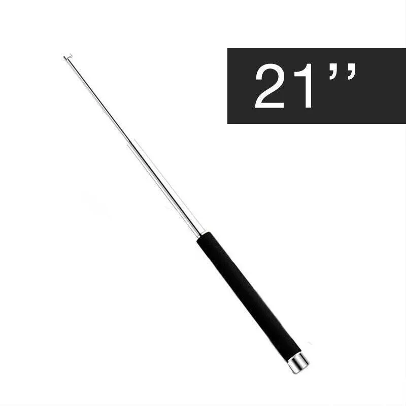 21" 26" Telescopic Stick Whip Portable Pocket  Baton Retractable Outdoor Tool