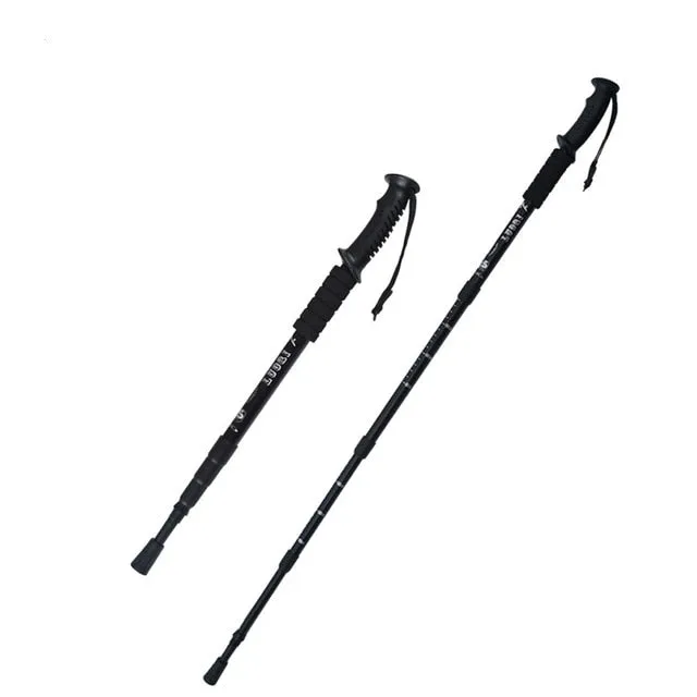 2pcs trekking poles Nordic Walking cane telescopic baton Aluminium Alloy nordic Walking Stick with hiking accessories