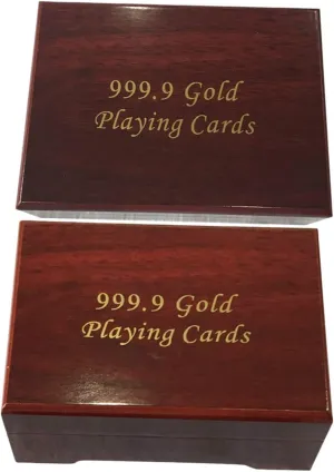 2pcs Wooden Playing Card Storage Case Compact Poker Card Organizer Box and Easy to Clean with Smooth Edges for Decks and Collectibles