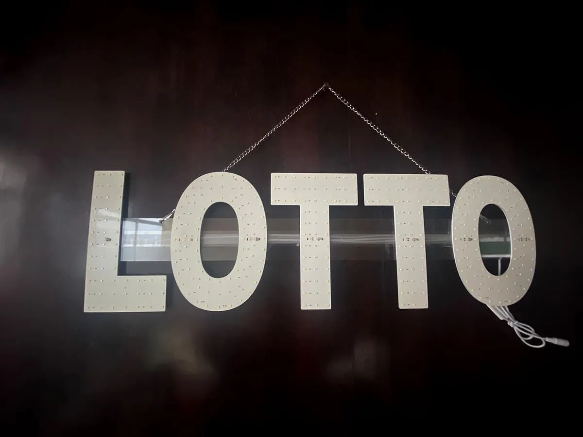 30"x10" Large LED LOTTO Signs for Business Super Bright LED Open Sign for Lottery Shop Lottery Retailer Business Shop Store Decor