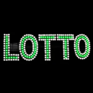 30"x10" Large LED LOTTO Signs for Business Super Bright LED Open Sign for Lottery Shop Lottery Retailer Business Shop Store Decor