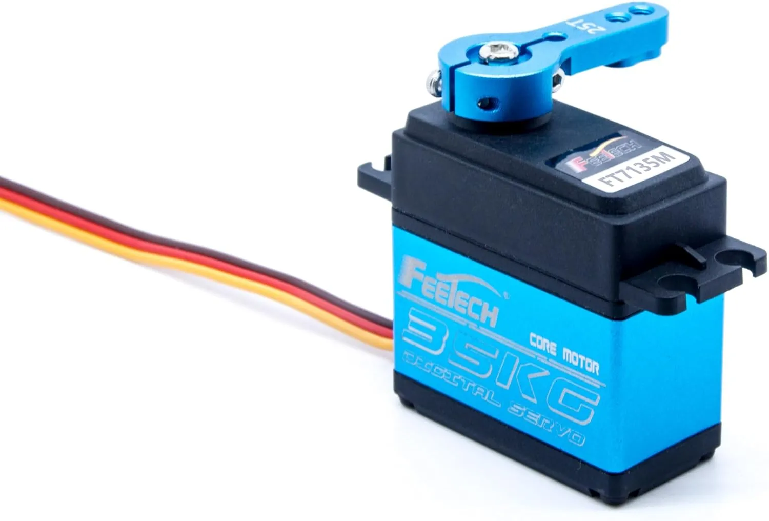 35kg Servo Motors Waterproof High Speed Torque Digital Servo Metal Gear RC Crawler 1/10 1/8 1/12 Steering Servo,Control Angle 180° for RC Car Helicopter Airplane Robot Arm Control