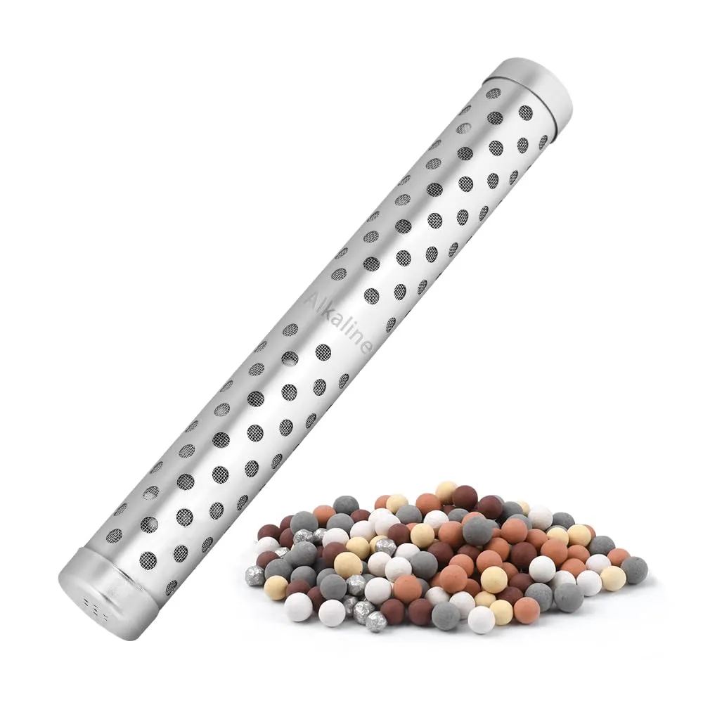 5 PACK Alkaline Water Stick PH Alkalizer Ionizer Stainless Steel Hydrogen Minerals Wand Water Purifier Filter