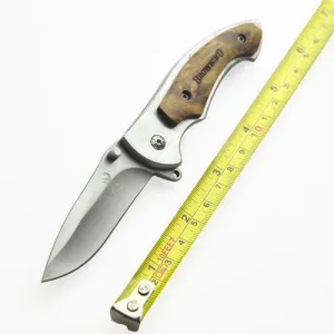 7Cr17 Blade Ebony Handle Camping Knife