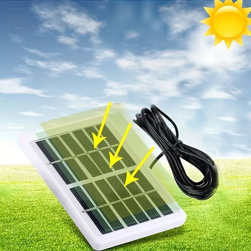 7W Solar LED Light Bulb with Remote