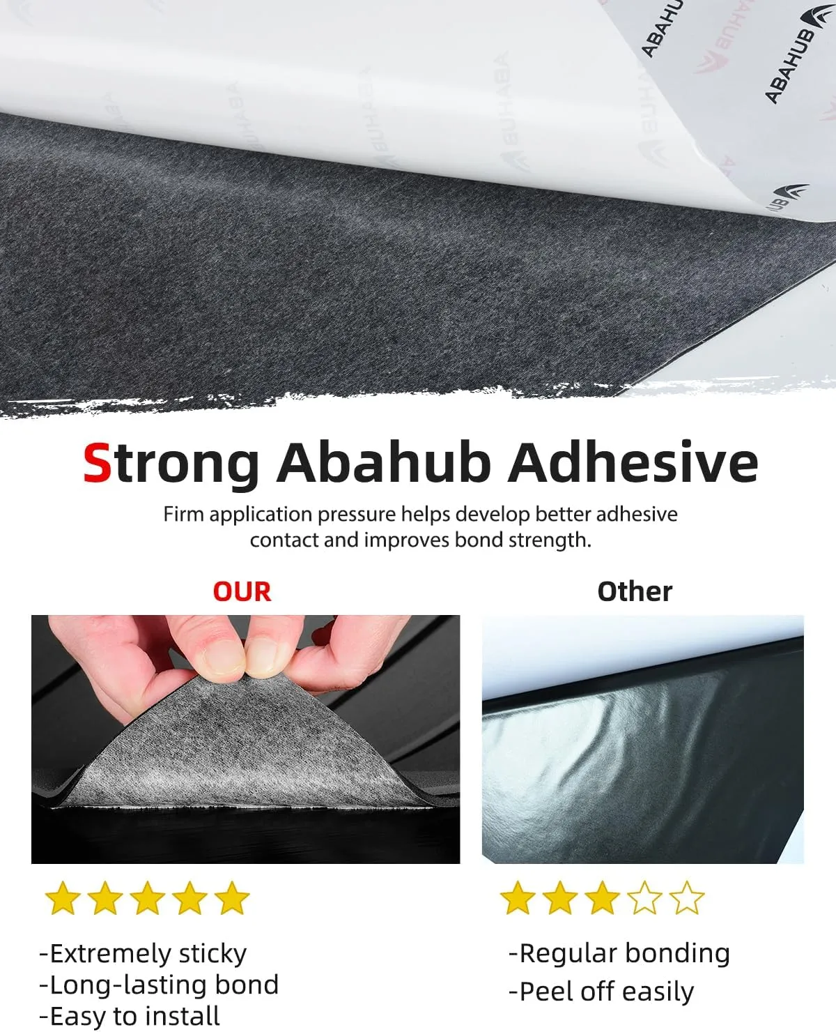 Abahub EVA Foam Boat Decking 96''x45.6''/36''/28.8''/24''/16.8'', 48''x16.8'' Self-Adhesive Faux Teak Marine Flooring Sheet Traction Pad for Boats Surfboard Swim Platform RV Floor