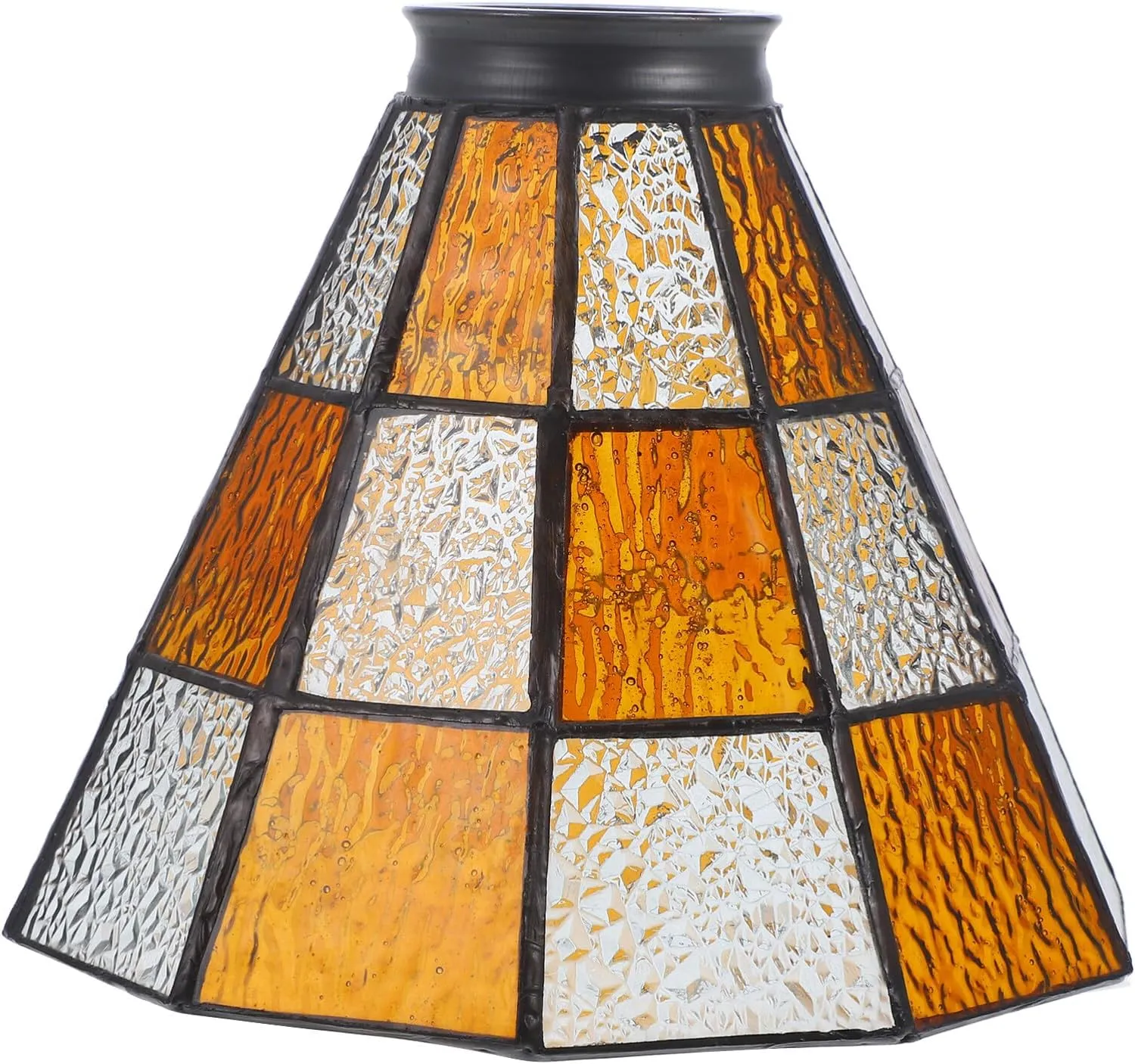 ABOOFAN Lampshade Chandelier Lamp Cover Table Lamp Shade Replacement Lamp Shade Clip on Lamp Shade Clamp Shade Lamp Replacement Shade Stained Chandelier Lamps Cover Bell Lamp Shade Glass