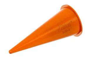 Albion Engineering Company 235-3(25 Pack) Cone Nozzle for Albion Professional Line Caulking Guns, Orange, Pack of 25