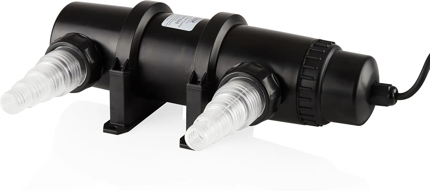 Alpine Corporation PLUV1000 4" Tall 7 Watt UV Clarifier Intended for Out of Water Use