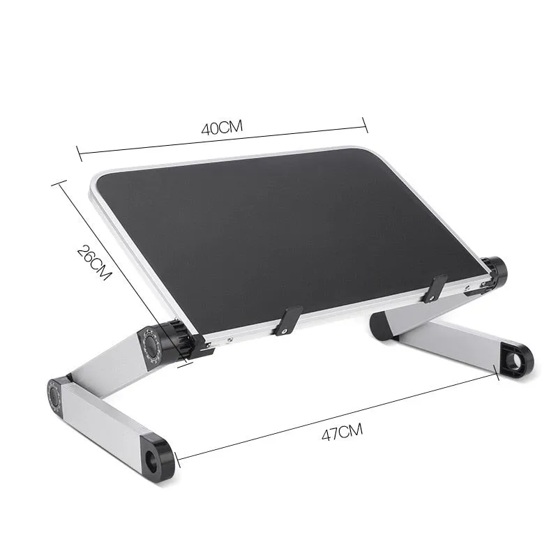 Aluminum Alloy Laptop Holder Stand Portable Adjustable Folding Notebook Desk Computer Table Lifting Bracket Foldable Holder