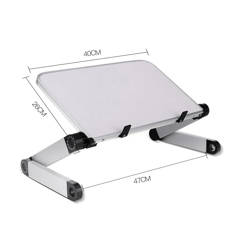 Aluminum Alloy Laptop Holder Stand Portable Adjustable Folding Notebook Desk Computer Table Lifting Bracket Foldable Holder