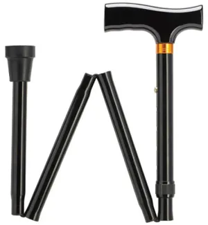 Aluminum Folding Cane, Soft Handle