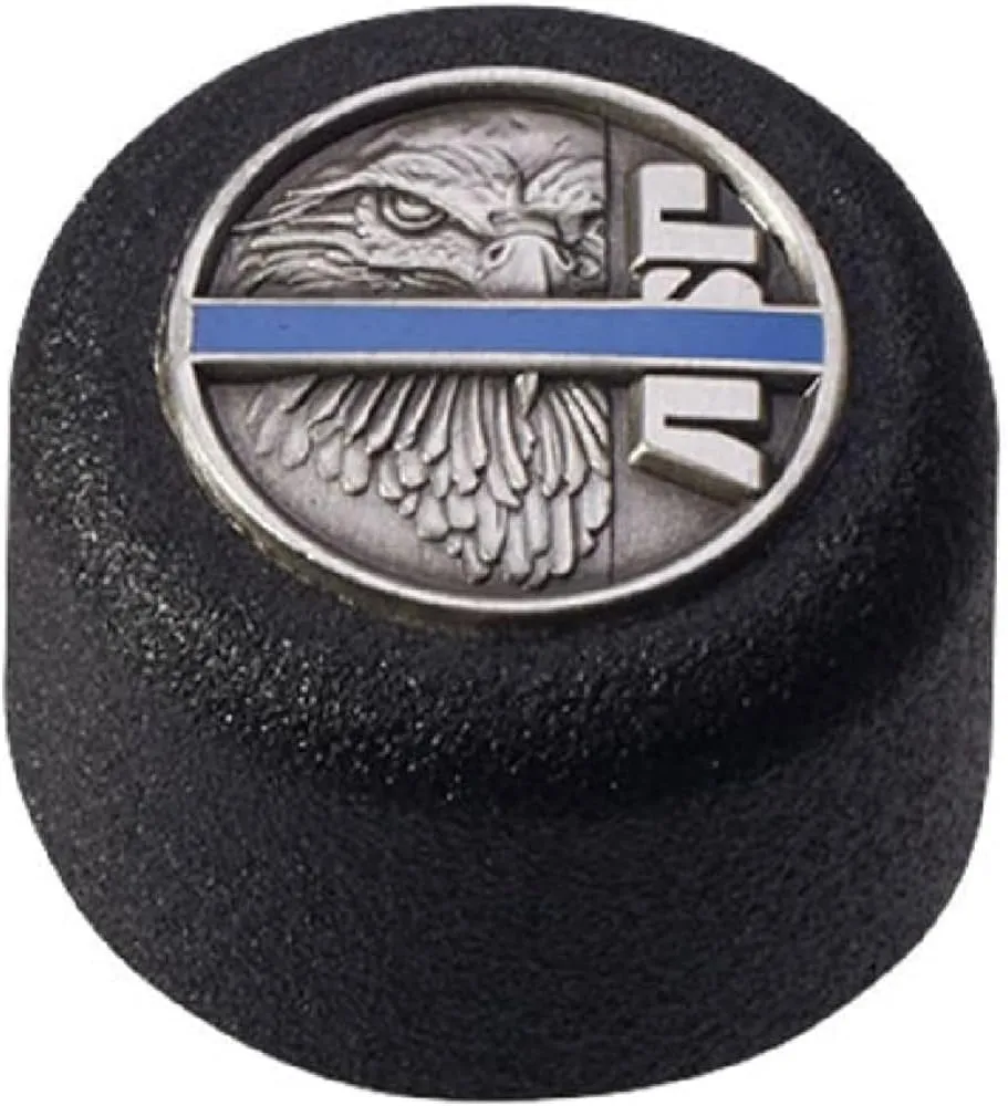 ASP F-Series Band Cap, Friction-Baton Handle, Tactical Baton Accessories, Blue Line Logo