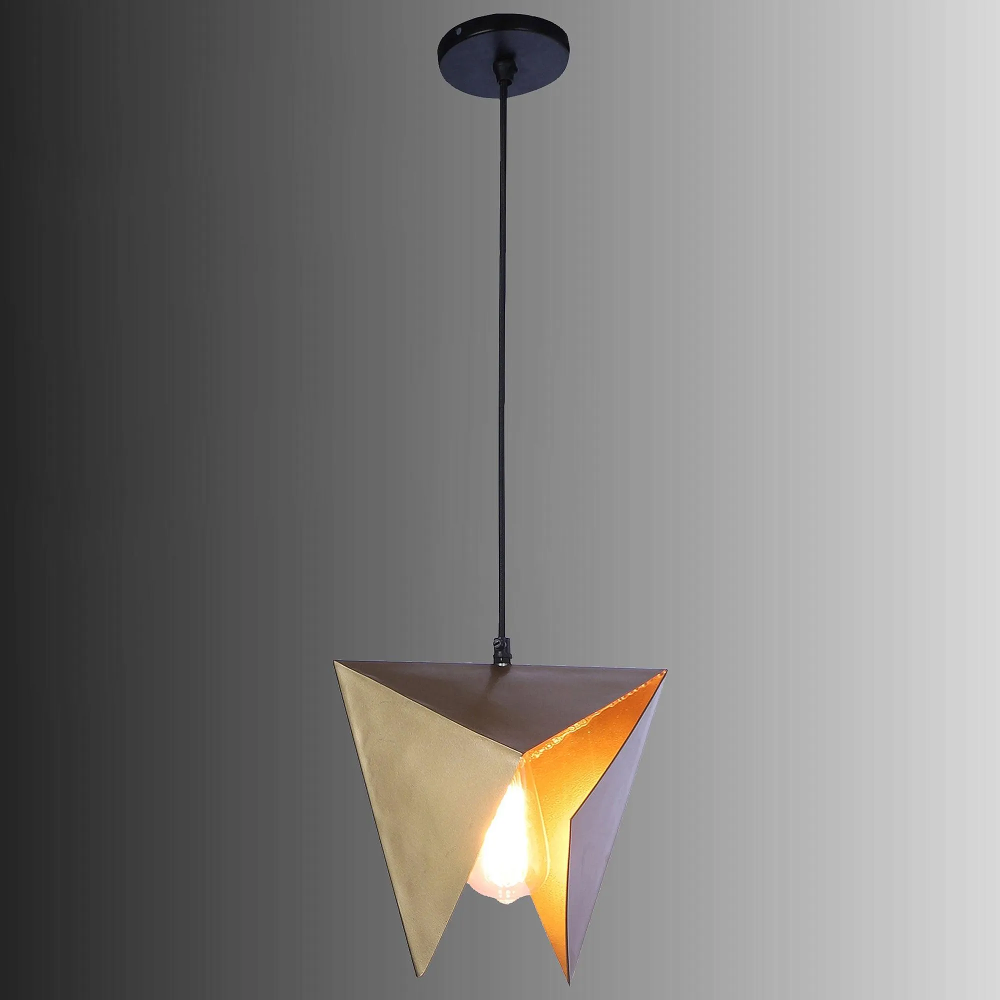 Atupa Gold Metal Hanging Light by SS Lightings