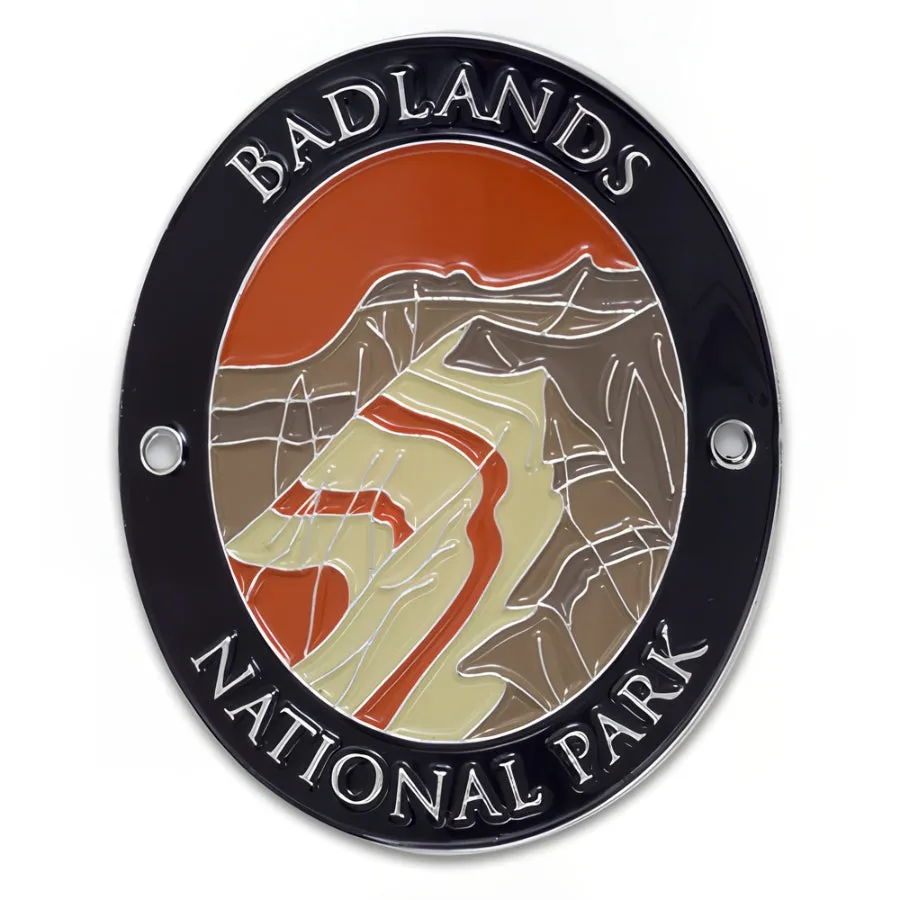 Badlands National Park Walking Stick Medallion
