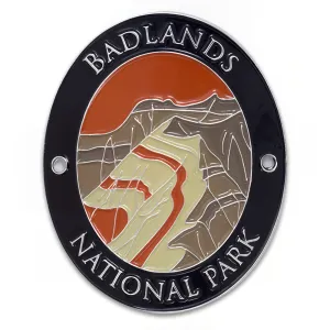 Badlands National Park Walking Stick Medallion