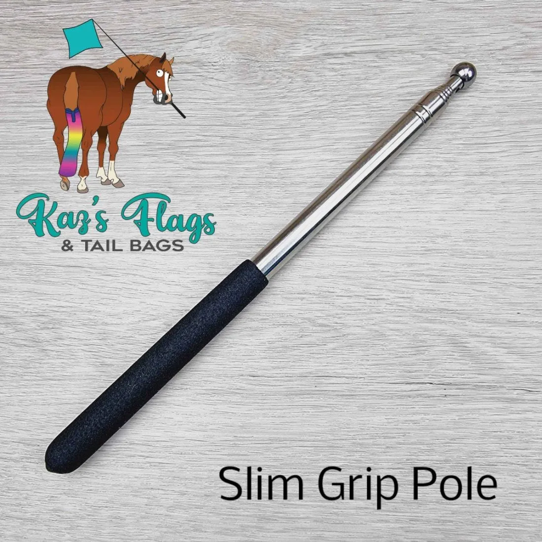 Bag Flag Style 12.5" x 19" Flag & Pole Combo Range