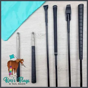 Bag Flag Style 12.5" x 19" Flag & Pole Combo Range