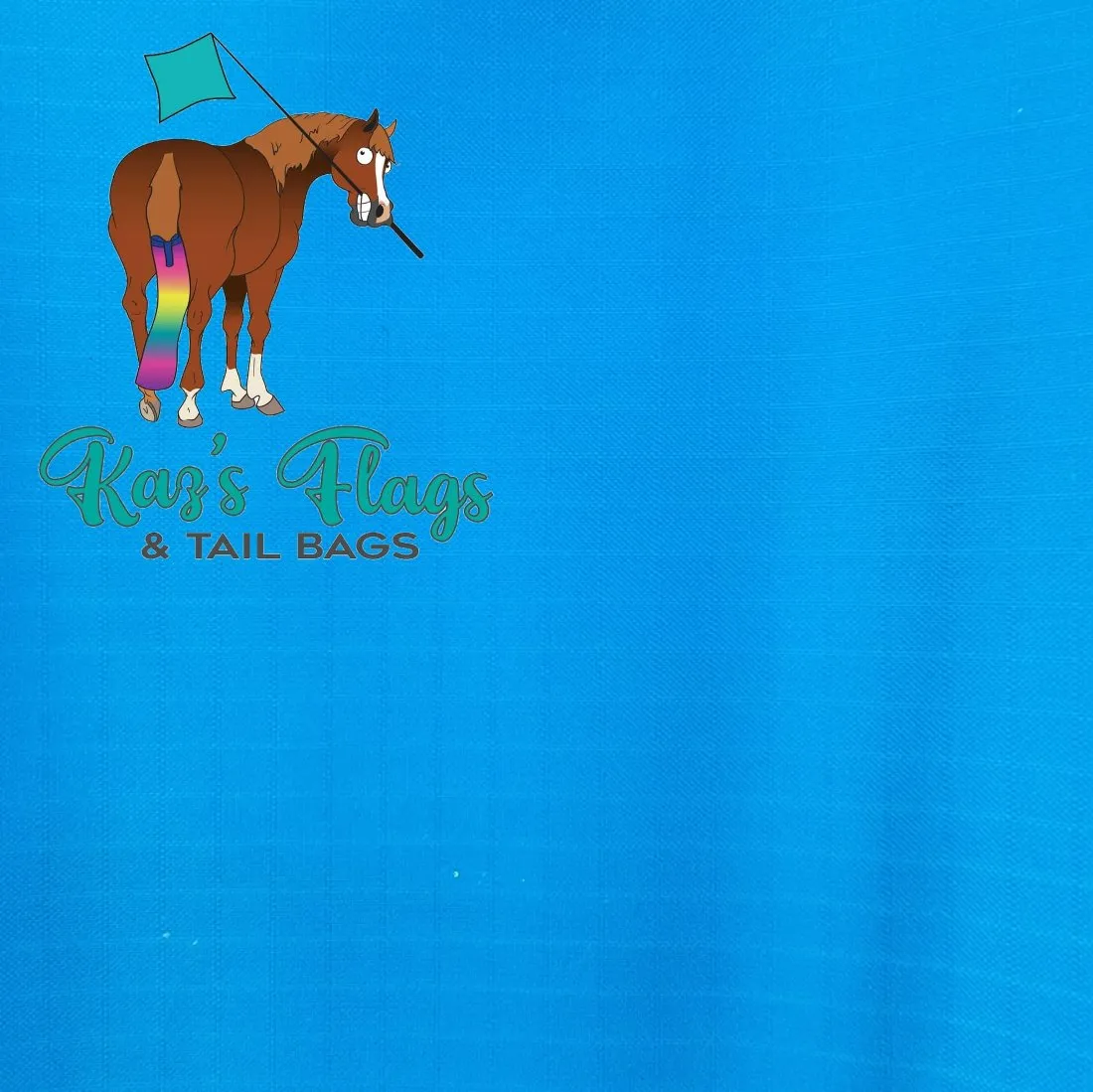 Bag Flag Style 12.5" x 19" Flag & Pole Combo Range