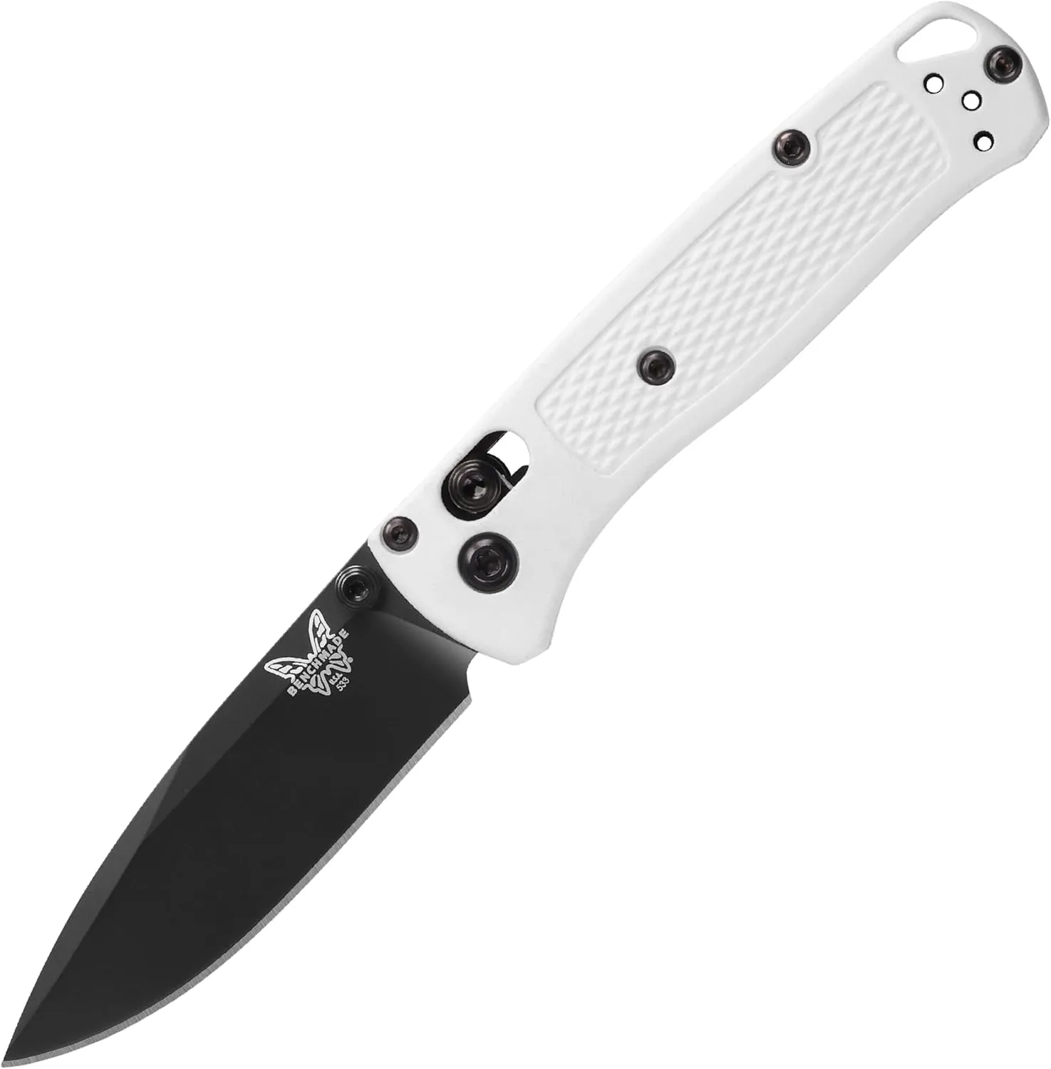 Benchmade - Mini Bugout 533 Folding Knife with White Givory Handle (533BK-1)