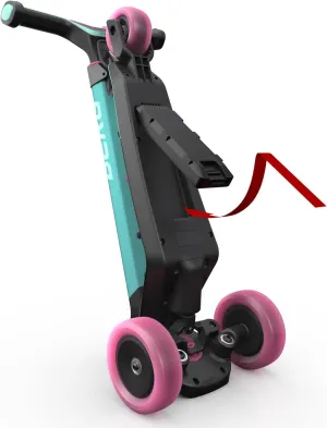 Berg Nexo - Folding Scooter - 3 Wheel Scooter for Kids - Toddler Scooter - Light Up Scooter