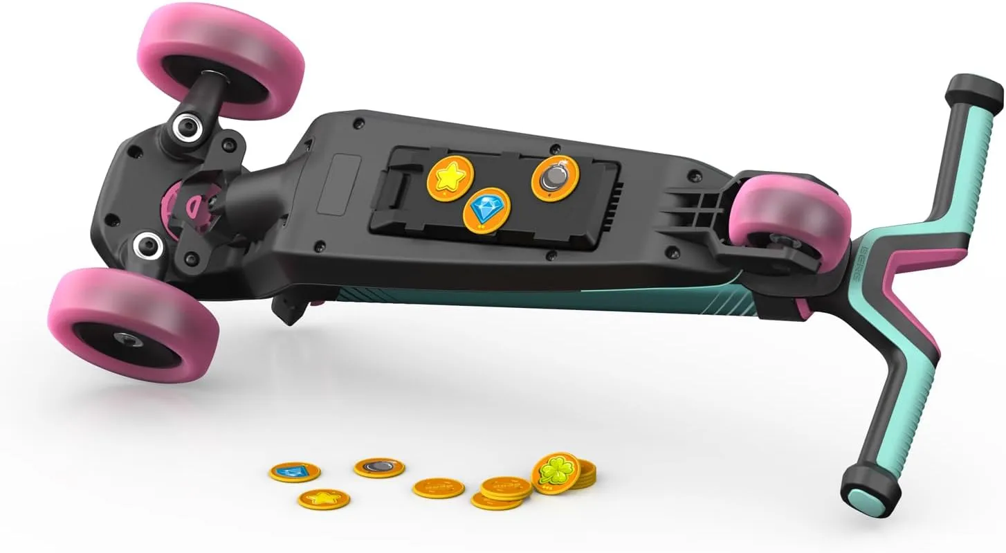 Berg Nexo - Folding Scooter - 3 Wheel Scooter for Kids - Toddler Scooter - Light Up Scooter