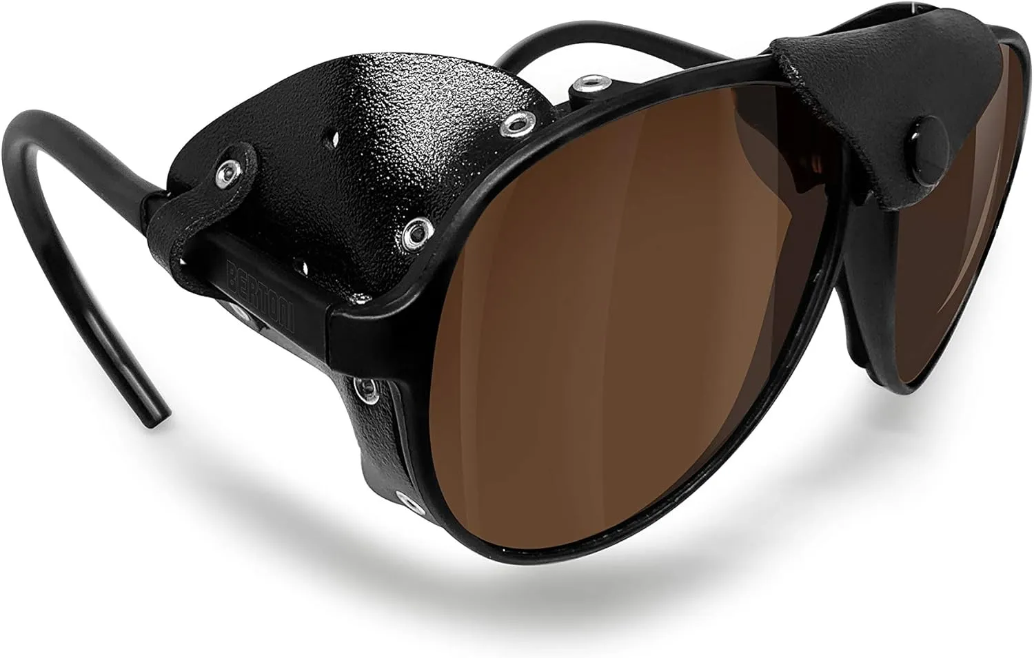 Bertoni Glacier Polarized Sunglasses for Mountain Hiking Trekking Ski mod ALPS Italy