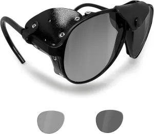 Bertoni Glacier Polarized Sunglasses for Mountain Hiking Trekking Ski mod ALPS Italy