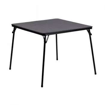 BLACK FOLDING CARD TABLE [JB-2-GG]
