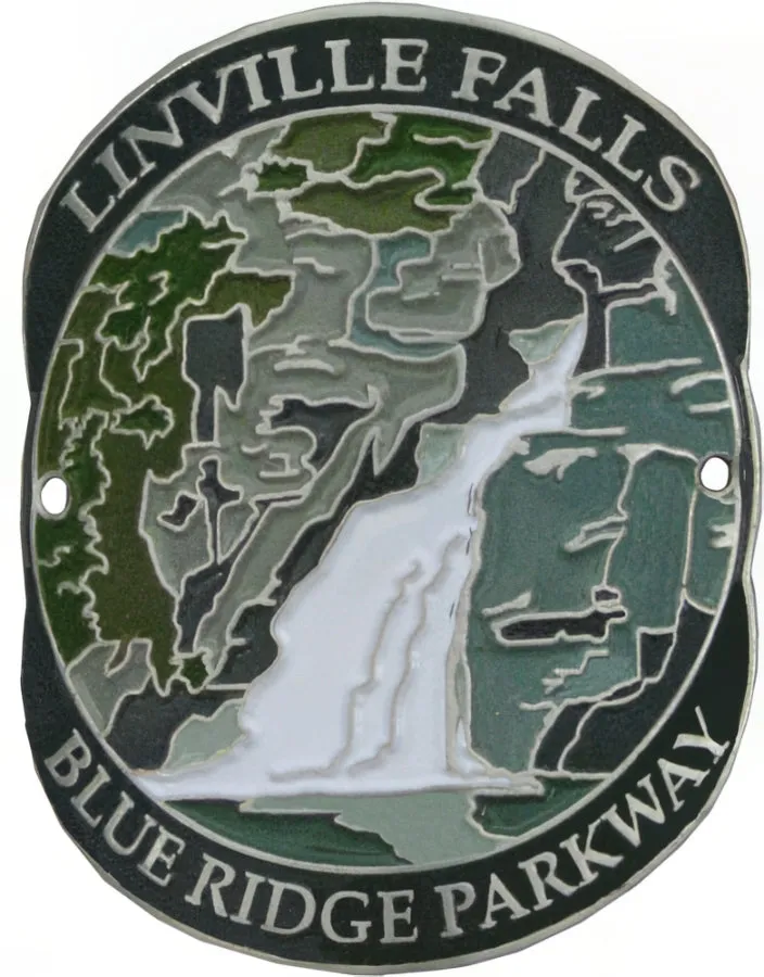 Blue Ridge Parkway: Linville Falls Hiking Medallion