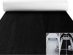 Boat Flooring EVA Foam Deck Sheet Non Slip Marine Boat Deck Carpet Self Adhesive Comfort Floor Mats for Boat Motor Boat RV Yacht Kayak Golf Cart Indoor 94.5x35