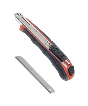 BUILDSKILL Utility Knife 9MM (1 Knife   2 Blades) with 10 pcs Extra Blades