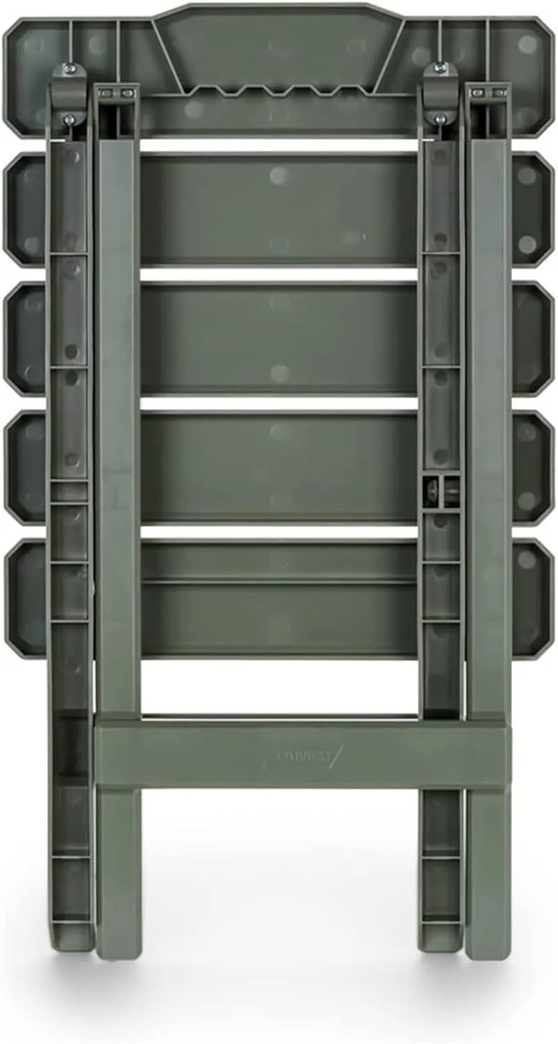 Camco 21042 Quick-Folding Adirondack Table, Plastic, Sage