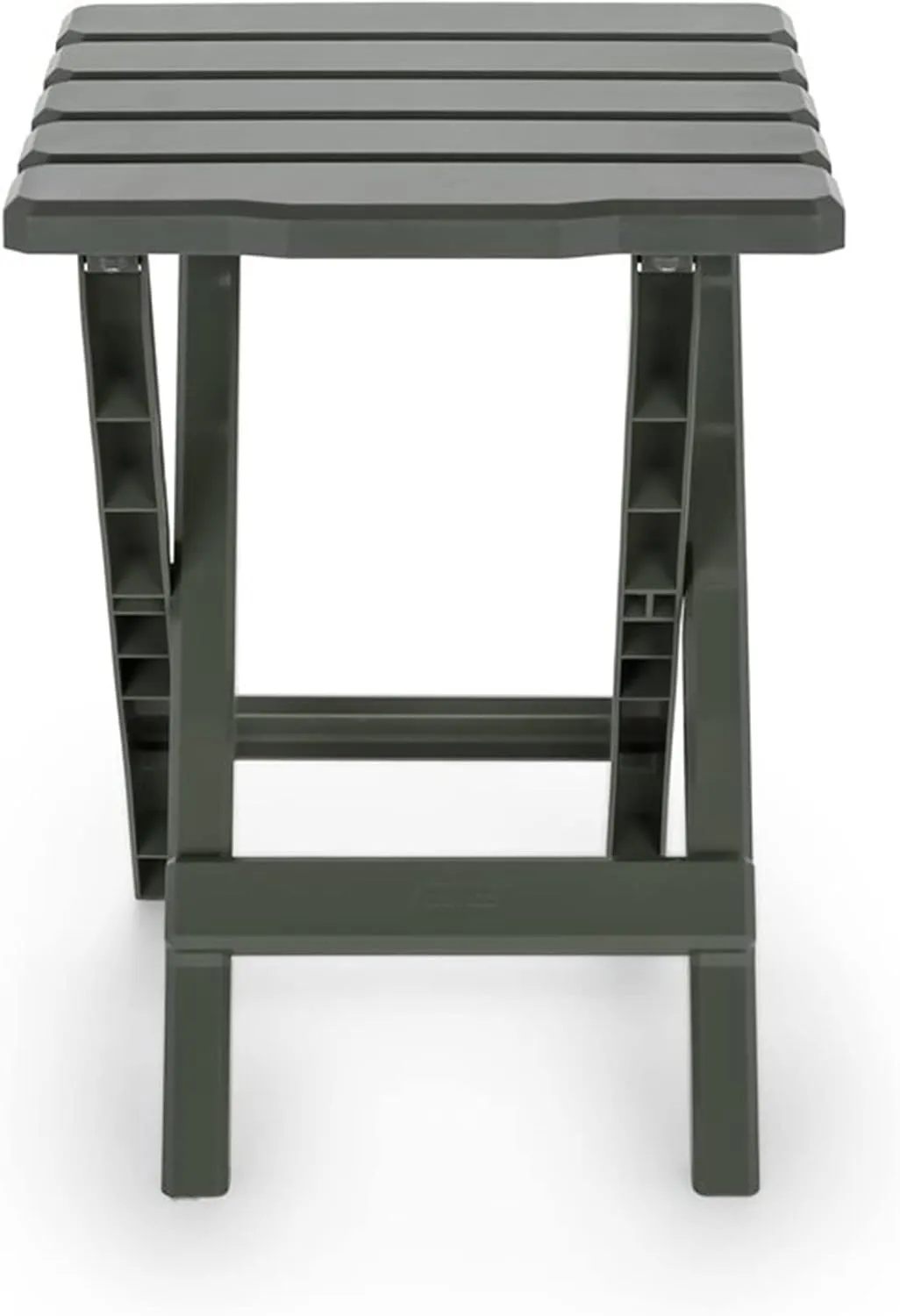 Camco 21042 Quick-Folding Adirondack Table, Plastic, Sage