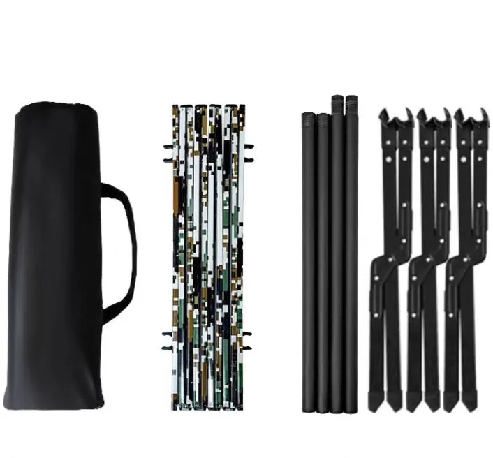 Camouflage Carbon Steel Folding Table
