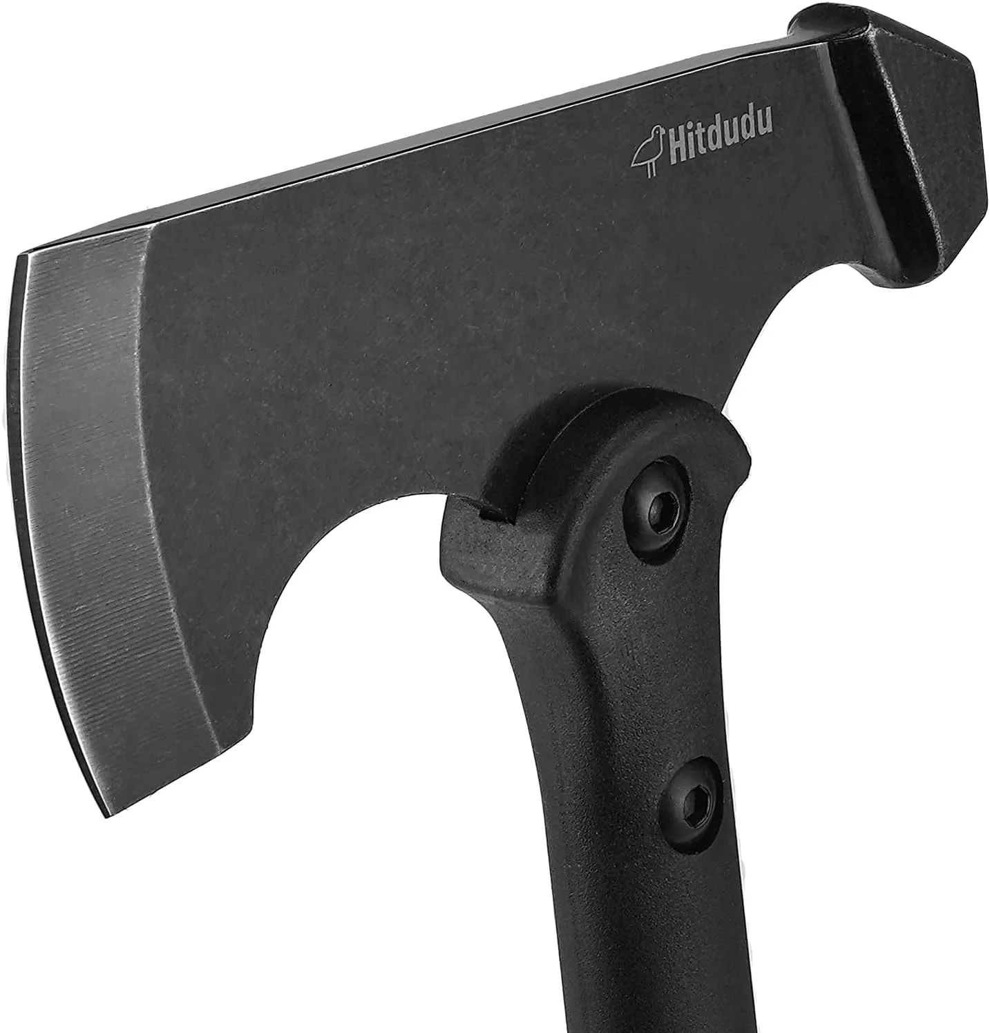 Camping Axe and Hatchet, 15.7" Tactical Tomahawk with Hammer Face, Nylon Fiber Handle for Outdoor Survival Hiking Camping