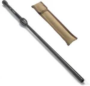 Campingmoon Pocket Bellows Fire Bellows Stainless Steel Camping Blow Fire Tube by Mouth Telescopic