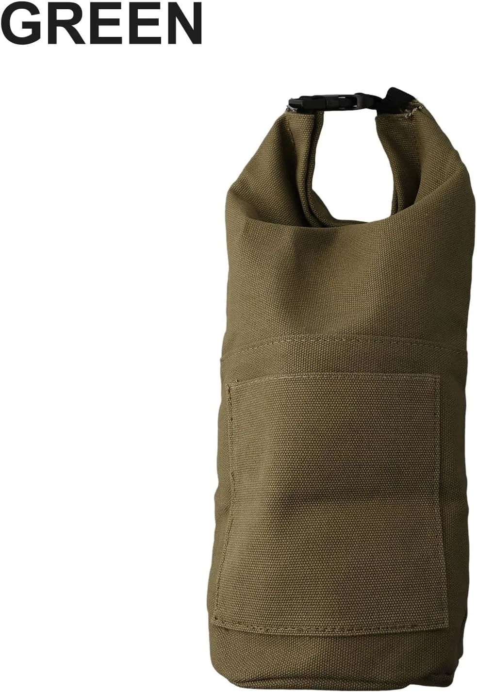 Canvas Storage Cover Bag for Kerosene Lamp Oil Lantern Retro Camping Lantern Outdoor Hiking Tent Light Protective Case(Green)