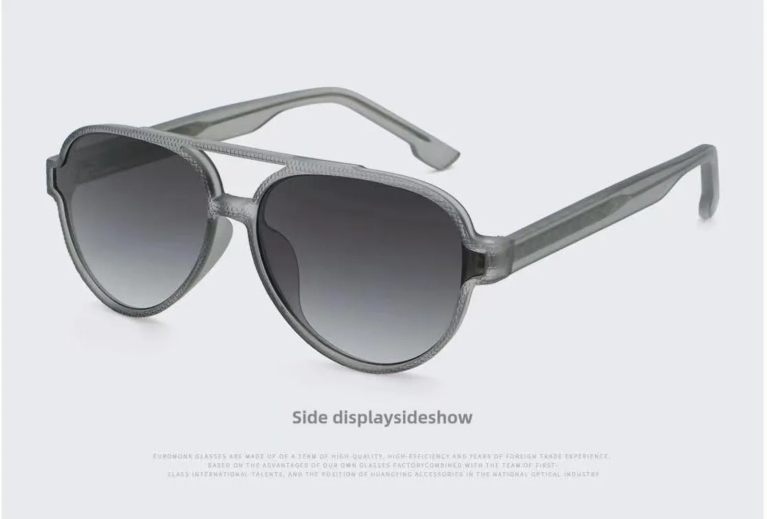 Carbon Fiber Aviator Sunglasses with UV400 TAC Polarized Lenses | Anti-Slip Frame & Anti-Fog Tech for Driving