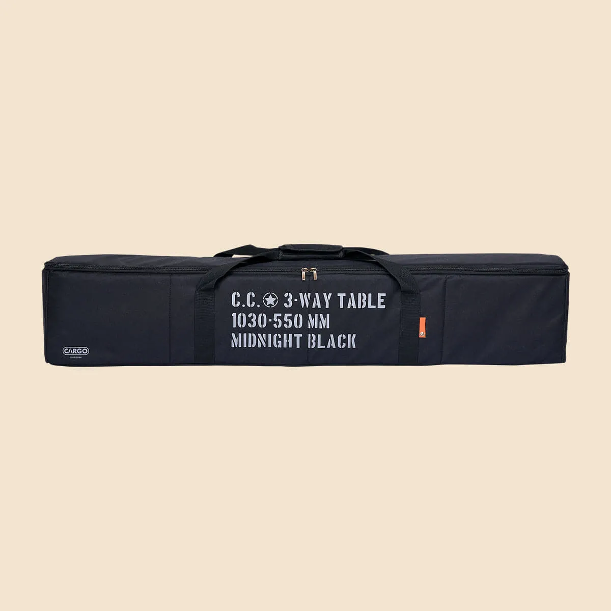 Cargo Container 3-Way Table - Black