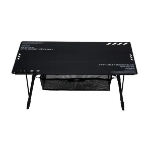 Cargo Container 3-Way Table - Black