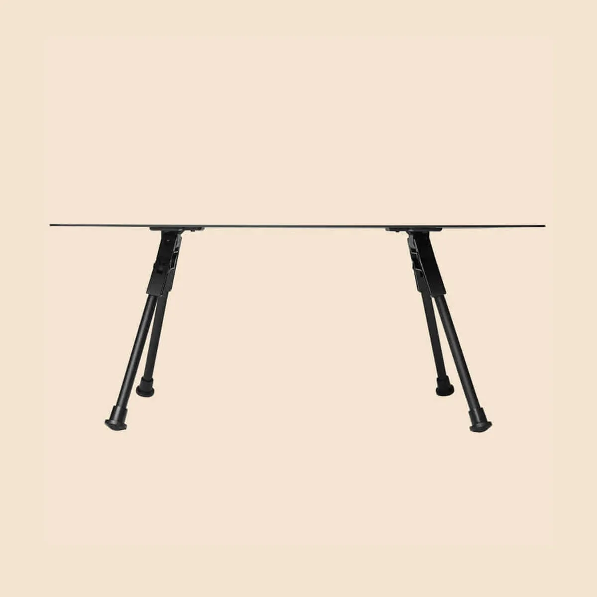 Cargo Container End Table - Black