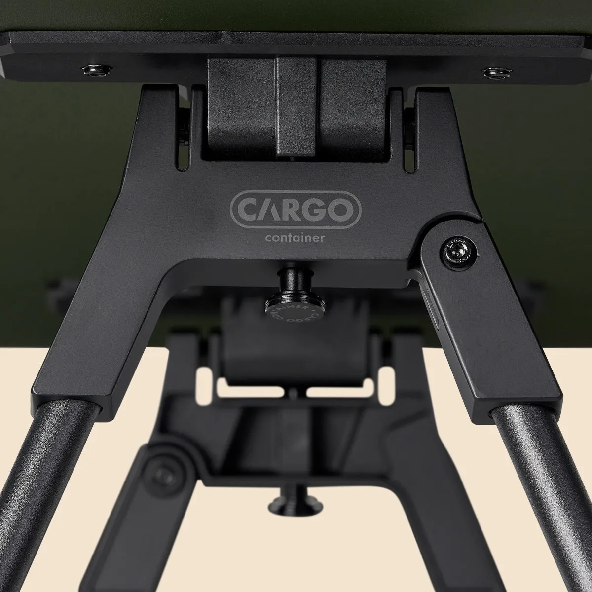 Cargo Container End Table - Khaki