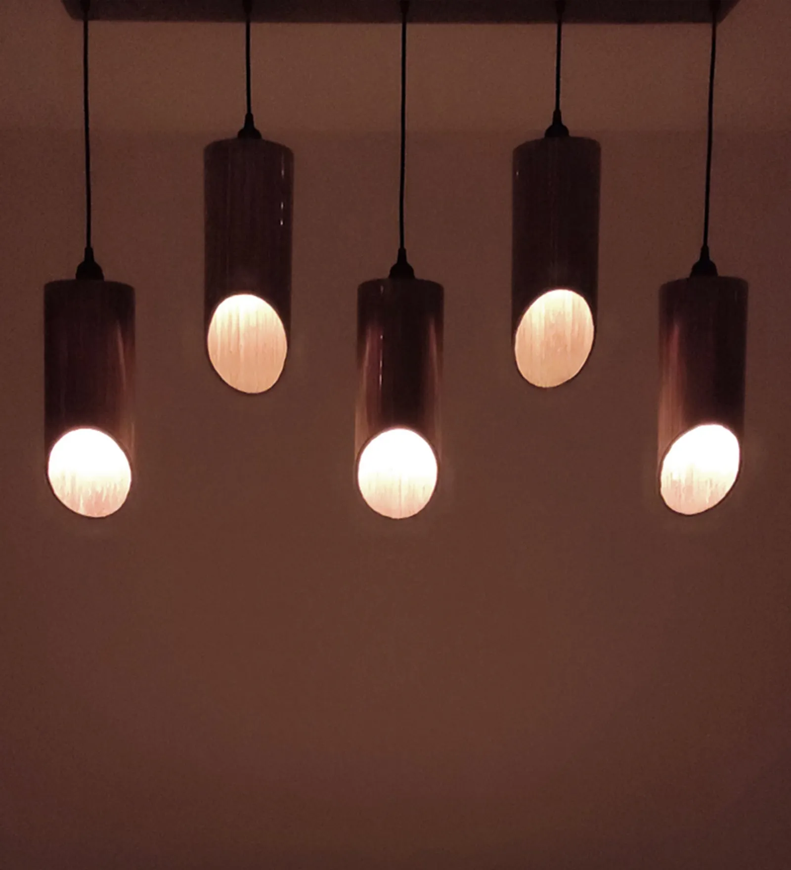 Cedar Brown 5 Series Hanging Lamp (BULB NOT INCLUDED)