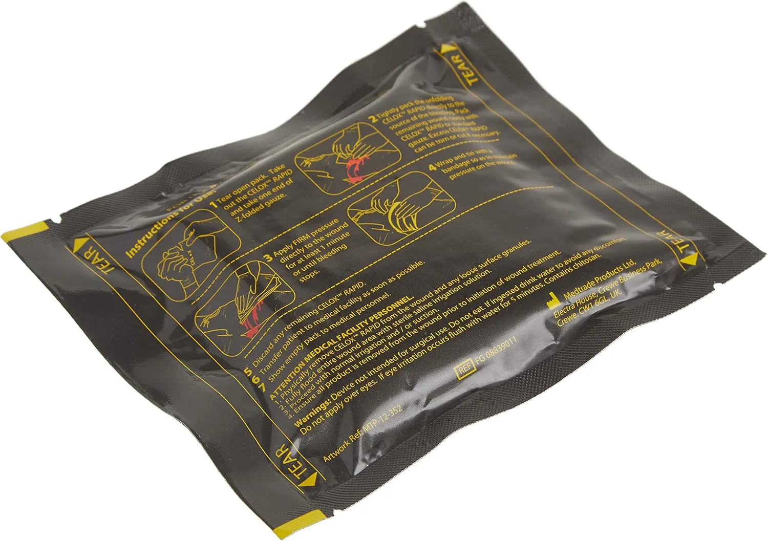 Celox RAPID Z-Folded Gauze