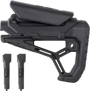 Cheek Raises Fixed Stock- Black